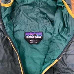 Patagonia half zip puffer